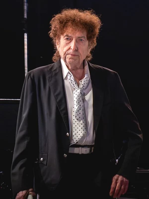 Portrait of Bob Dylan