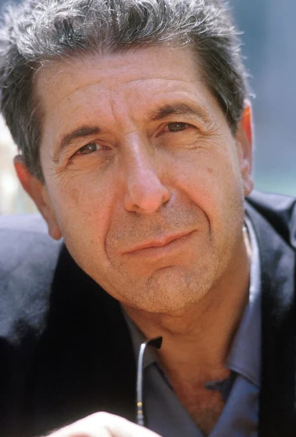 Portrait of Leonard Cohen