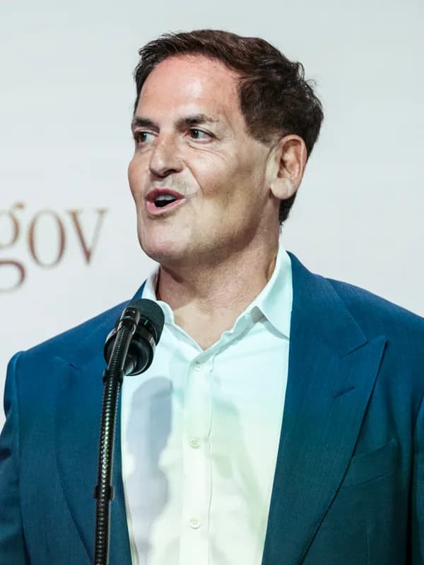 Portrait of Mark Cuban