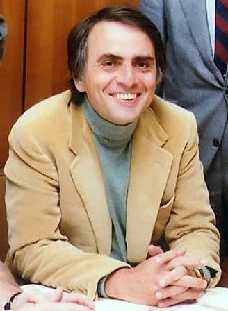 Portrait of Carl Sagan
