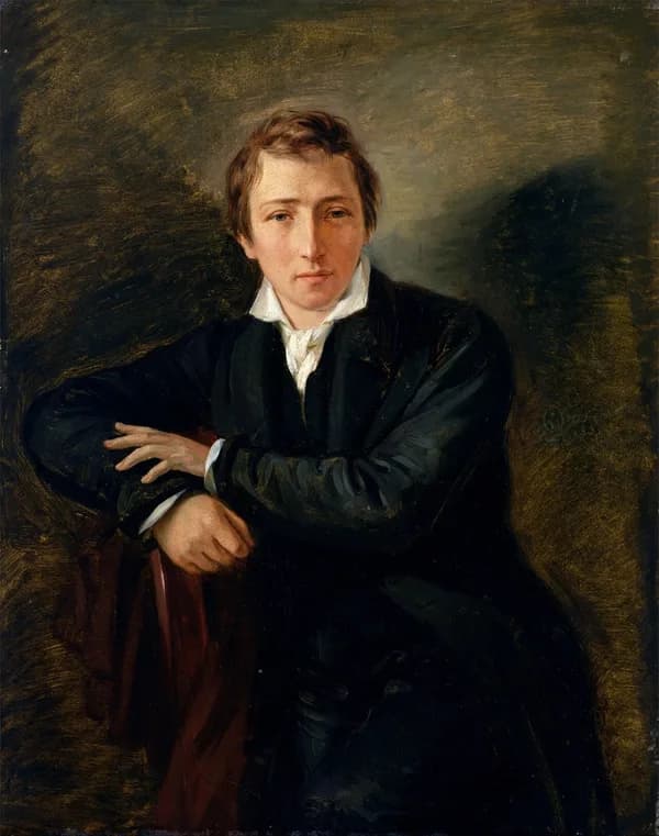 Portrait of Heinrich Heine