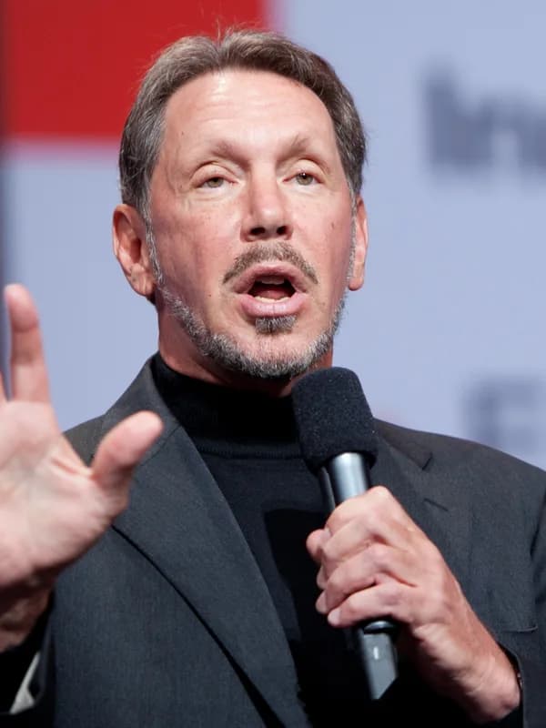 Portrait of Larry Ellison