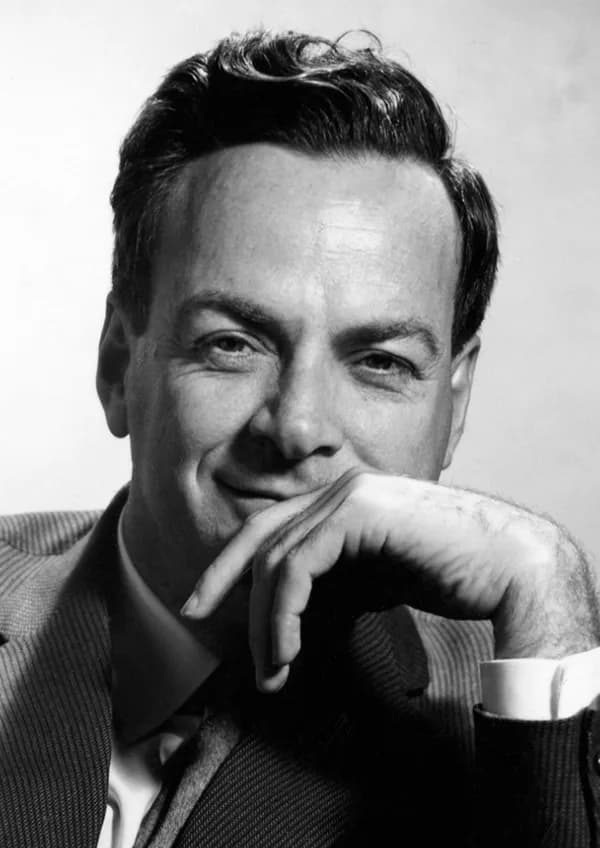 Portrait of Richard Feynman