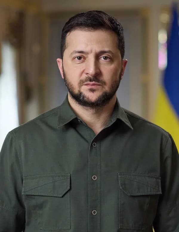Portrait of Volodymyr Zelenskyy