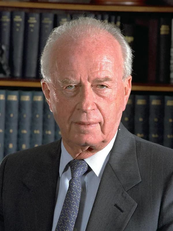 Portrait of Yitzhak Rabin